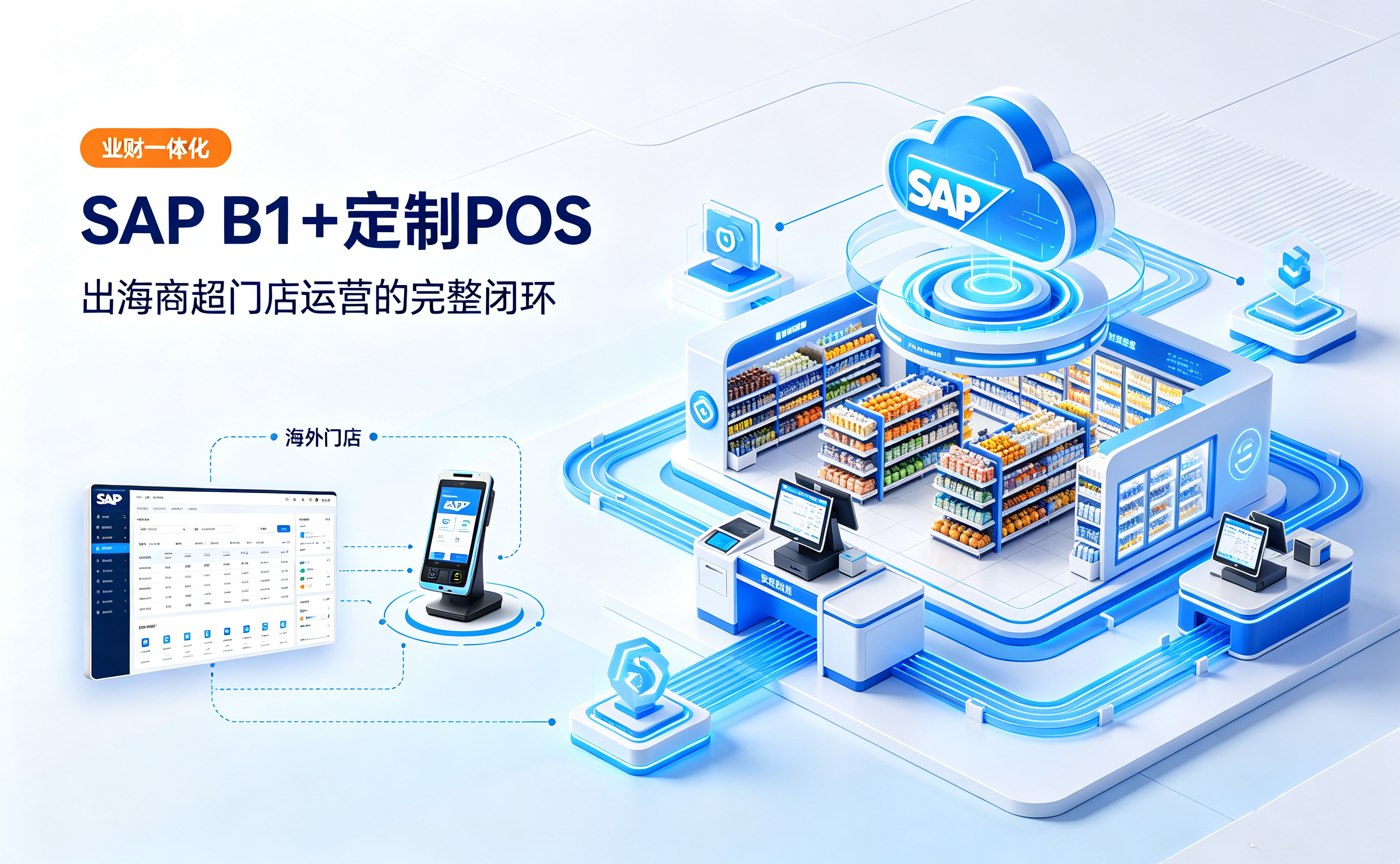海外POS｜出海连锁商超数字化底座：领航国际信息定制海外 POS 系统，断网也可保障门店业务持续运转
